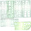 Geometric Stencils Drawing Stencils Set 6 Pieces Plastic Circle Ruler Template 1