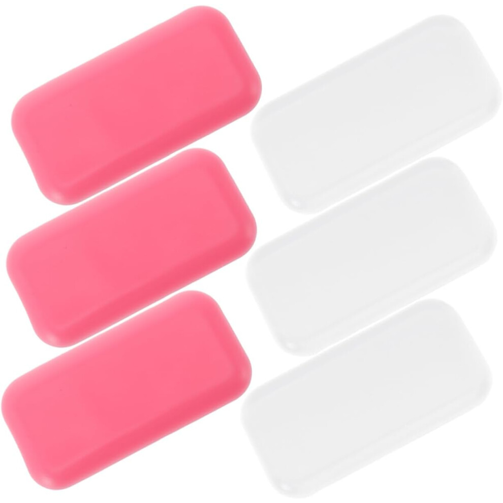 Hkhbjs 6Pcs Eyelash Extension Supplies Silicone Pads Grafting Gasket Lash Lift Pads