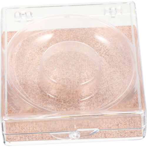 6pcs False Eyelash Case Lash Tray Glitter Eyelash Box Makeup Tools Organizer Plastic Lash Holder
