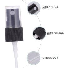 28pcs Plastic Bottle Sprayer Cosmetic Bottle Spray Head for Perfume Atomizer and Travel Toiletry Use Random Color