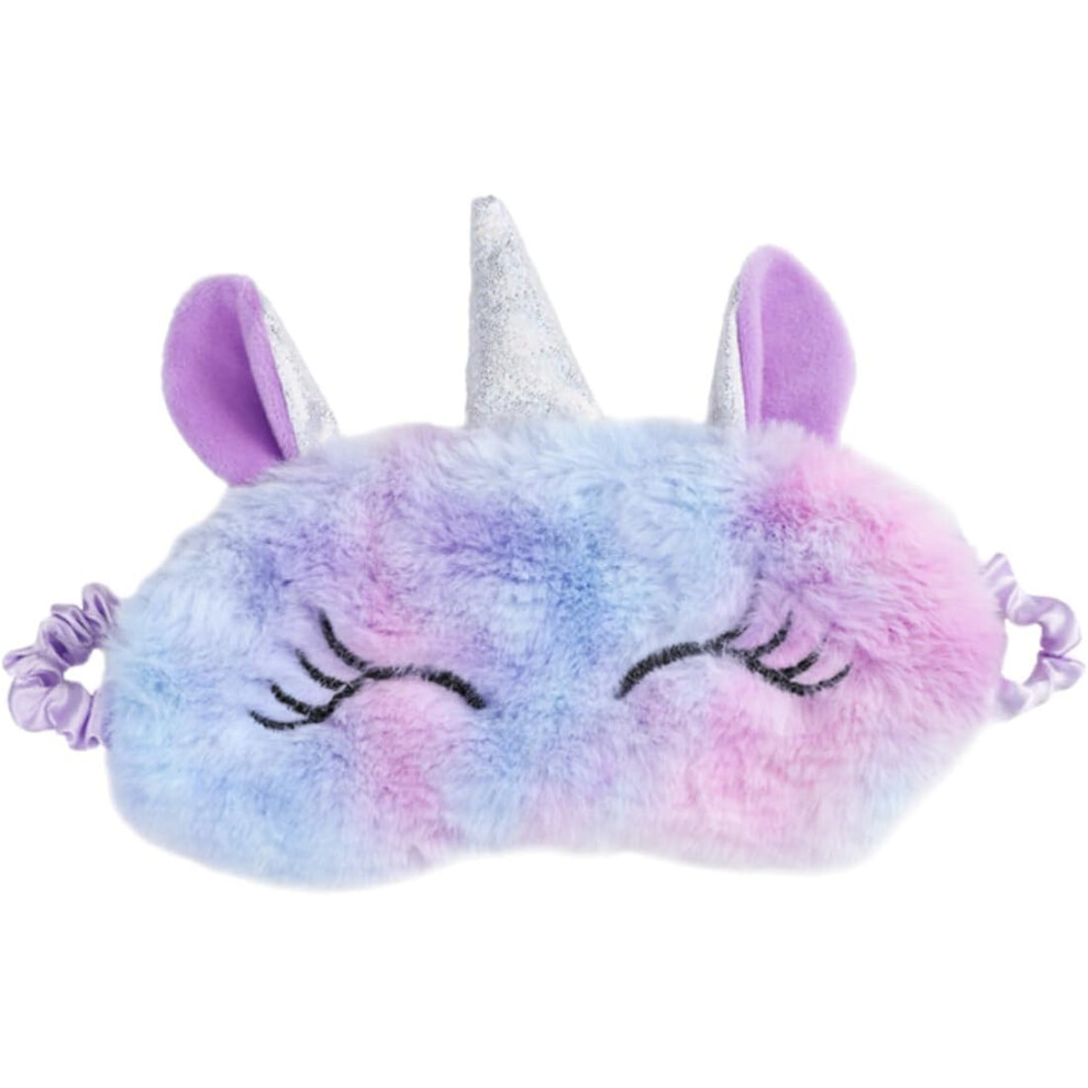Hkhbjs Light/Pink 6Pcs Cartoon Sleeping Eye Mask Plush Eye-Shade Patch Travel Eye Mask