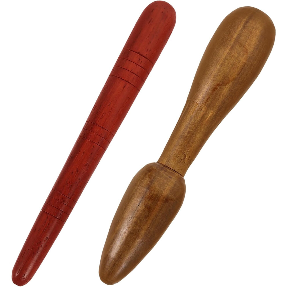 Hkhbjs 3Sets Self-Massage Tool Foot Reflexology Sticks Wooden Foot Massage Tool