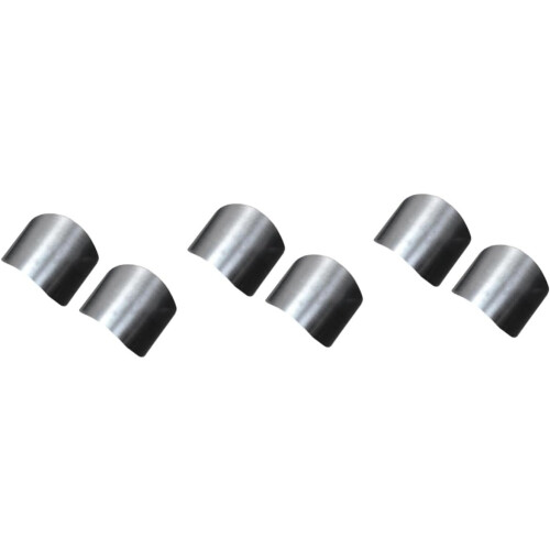 6 Stück Edelstahl-Gemüseschneider-Handschützer, Fingerschutz