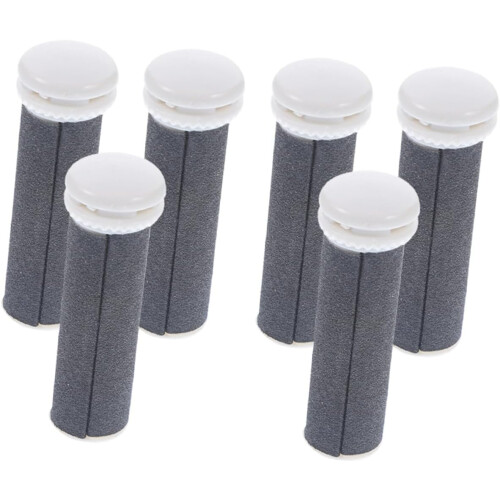 6pcs Pedicure Tools Pedicure Replacement Rollers Foot File Replacement Heads