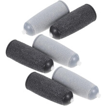6pcs Foot Grinder Replacement Heads Plastic Pedicure Tools Electric Foot Callus Remover Dead Skin Removing Tools