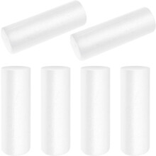 6-teiliges Set DIY-Weihnachtsdeko aus Schaumstoff in Zylinderform