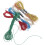 6pcs Metallic Embroidery Thread Set for DIY Projects and Goldwork, Assorted Color Polyester Floss 1