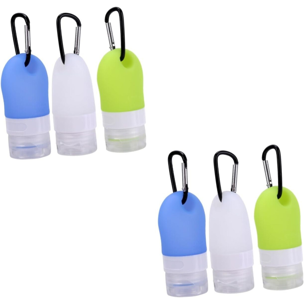 Hkhbjs 12Pcs Silicagel Cosmetic Bottles Lovely Sub Bottles For Woman Travel For Toiletries Perfume