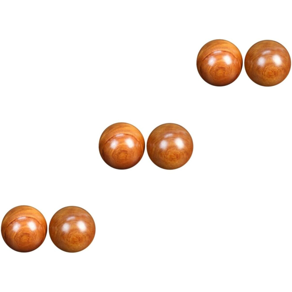 Hkhbjs 3Pairs Handball Exercise Stress Relief Wrist Balls For Adults Chinese Massage Balls