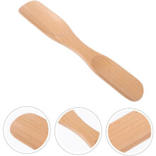 2 Stück Schuhanzieher aus Massivholz mit ergonomischem Griff, ideal für Senioren, unterwegs und als praktischer Schuhanzieher.