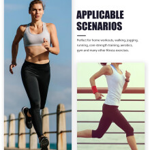 Poids pour chevilles, bandes élastiques pour jambes, équipement de course ajustable, respirant et réutilisable, bandages de cheville sportifs