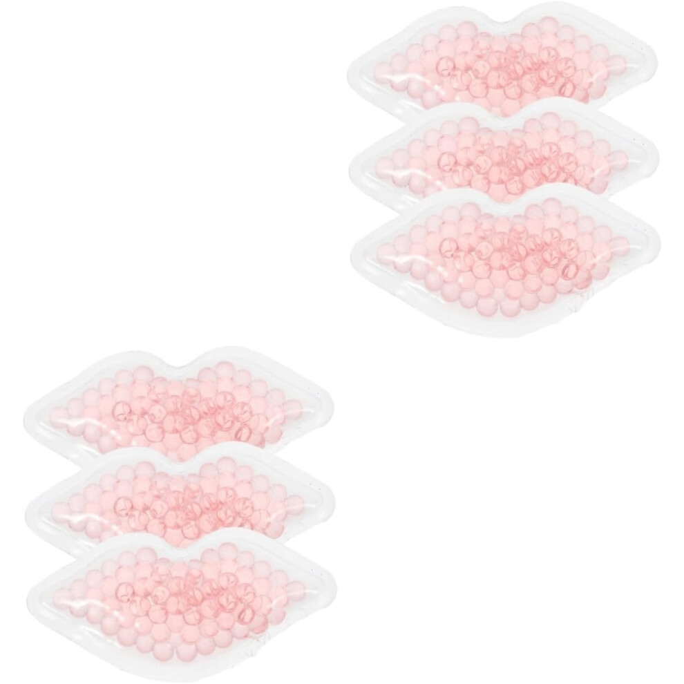 Hkhbjs 6Pcs Cold Compress Lip Pads Comfortable Cooling Pads For Home Use Reusable Ice Patch Lip Masks Treatment
