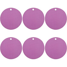 Stück Silikon-Isolierpads, rutschfest, wabenförmiges Design, verdicktes Silikagel, Tischsets