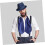 Leichter Winterschal für Herren, Retro-Halstuch aus Polyester, bequem 5