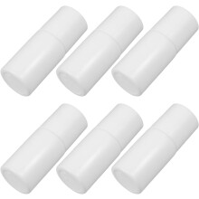 6 wiederbefüllbare kleine Kunststoffflaschen mit Schwammapplikator, je 20 ml, kompaktes Design