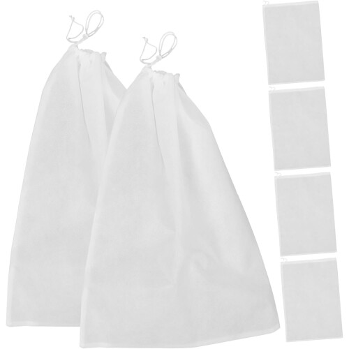 6pcs Reusable Dustproof Boot Storage Bags for Tall and Short Boots Drawstring Organizer