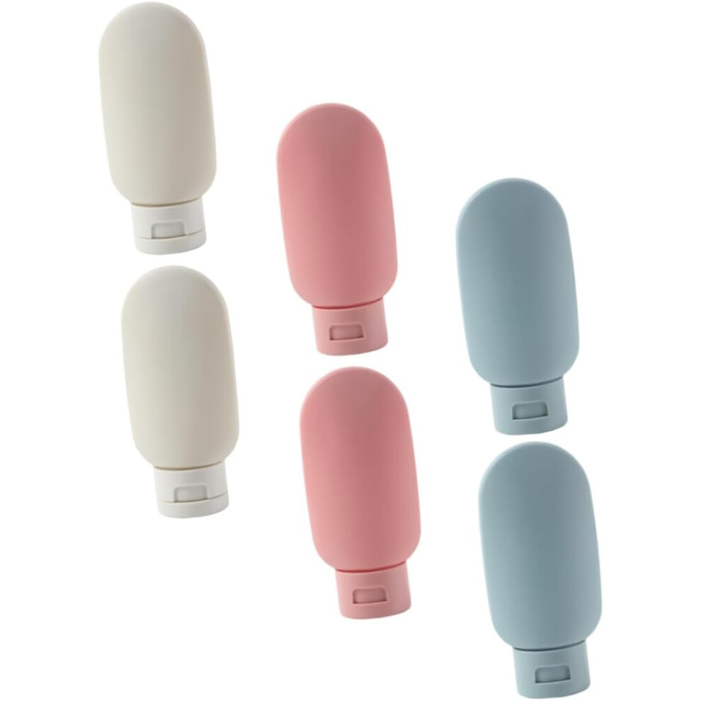 Hkhbjs 6Pcs Portable Dispensing Bottle For Travel Toiletries Use As Shampoo Container Lotion Container