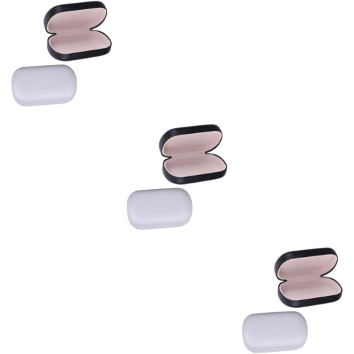 6pcs Leather Case for Glasses Case Sunglasses Box Eyewear Protector Empty Box