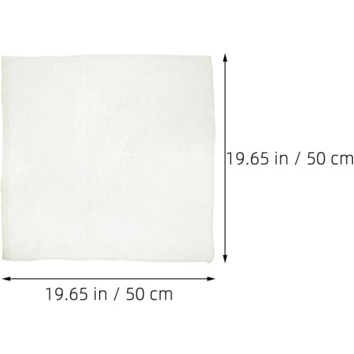 12 wiederverwendbare Käsetücher für starke Filtration 1