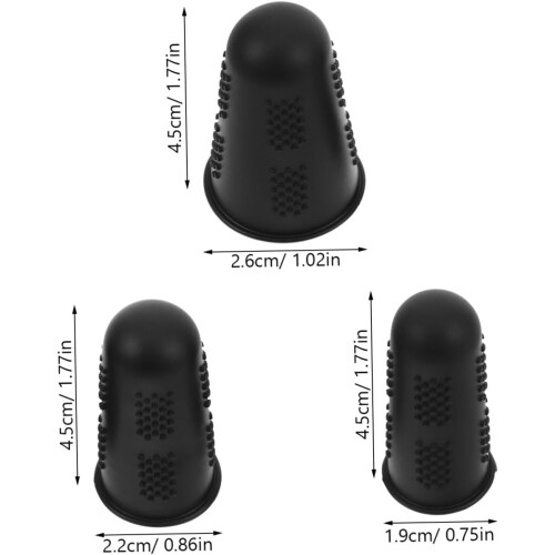 Coperture protettive in silicone per le dita, confezione da 12 pezzi, resistenti al calore e riutilizzabili. 1