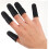 Coperture protettive in silicone per le dita, confezione da 12 pezzi, resistenti al calore e riutilizzabili. 4