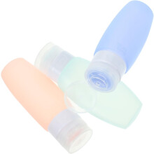 6er-Pack wiederbefüllbare Silikon-Reiseflaschen für kleine Toilettenartikel wie Lotion, Shampoo und andere Reise-Toilettenartikel