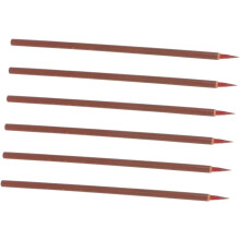 Set van 6 traditionele Chinese kalligrafiepenselen, kleine rode haren, draagbaar schilderpenseel.