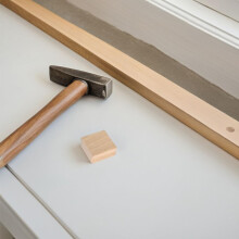 12 blocchi di legno per intaglio e stampaggio con design scanalato per lavori fai da te