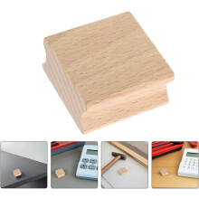 12-teiliges Stempelset aus Holz mit Rillenmuster für DIY-Bastelarbeiten