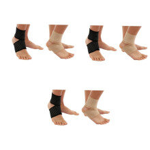 6er-Pack Kompressions-Knöchelsocken für Damen und Herren, wärmende Knöchelbandage