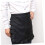 2 schwarze Halbschürzen mit Tasche aus strapazierfähigem Polyester 4