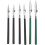 6pcs Adjustable Art Ruling Pens Set, Green Straight Line Drawing Pens 1