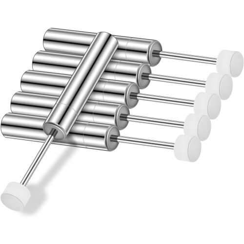 Mini boterverwarmer van borosilicaatglas met antiaanbaklaag