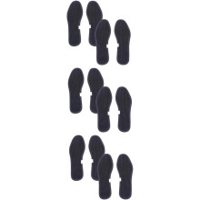 6 paia di solette in bambù per scarpe sportive, cuscinetti per la cura dei piedi, per uomo e donna.