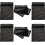 6 stuks waszakken van mesh, 30x40 cm, polyester meshstructuur ter bescherming. 1