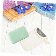 12 stuks exfoliërende zeepzakjes voor in bad of onder de douche. Multifunctionele bewaarzakjes, handige draagbare opbergtasjes voor zeep.