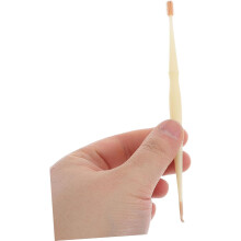 Ohrreiniger mit zwei spiralförmigen Köpfen – sicheres Werkzeug zur Ohrenschmalzentfernung. Inklusive Ohrreiniger und Schaufel.