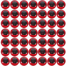 500 autocollants rouges de 5 mm pour yeux de leurre de pêche, accessoires de bricolage pour la fabrication d'yeux de poisson bioniques.