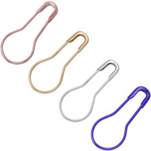 500-teiliges Set aus kürbisförmigen Kleideretiketten, Anstecknadeln und Anhängerbroschen für DIY-Bastelarbeiten und Nähprojekte