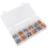 540 Pcs Spring Terminal Connector Cold Pressed Wire Terminal Wire Connector for Electronics Projects Workshop 1