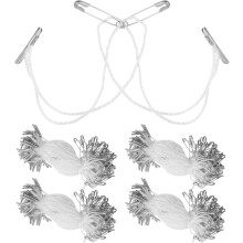 500pcs Clothing Tag Strings Polyester and Copper Material Easy to Use Hanging Tag Cord Elegant Design Suitable