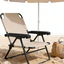 Ersatzkissen für Armlehnen von Strandstühlen, geeignet für Klappliegen im Freien und Camping, weiche Ellbogenstütze.