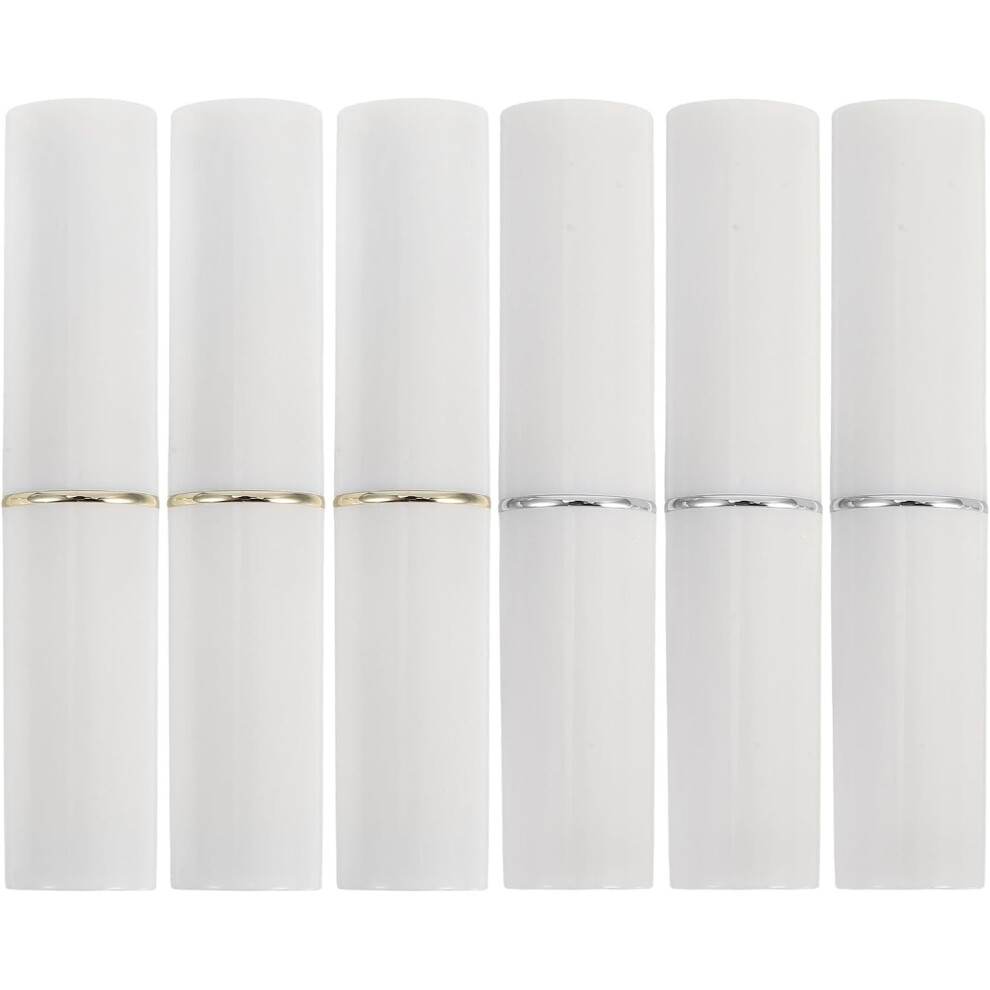 Hkhbjs Empty Lip Balm Tubes 6Pcs 2.8G Plastic Lip Gloss Storage Containers Refillable Lipstick Bottles