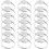 50pcs Adjustable Ring Blanks with Flat Pad Settings 10mm Metal Ring Bases 1