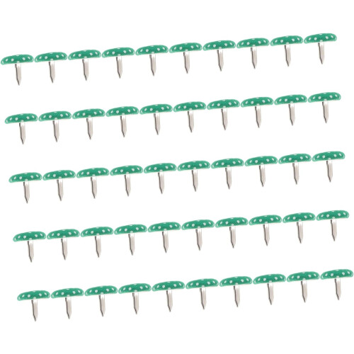 50pcs Two-Legged Nail Cloth Wrapped Decorative Nails DIY Materials