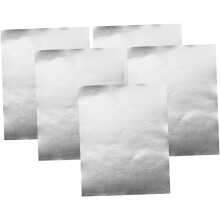 5 Blatt Aluminiumfolien-Dichtungsband für Topfreparaturen zur Abdichtung undichter Töpfe, hochtemperaturbeständig