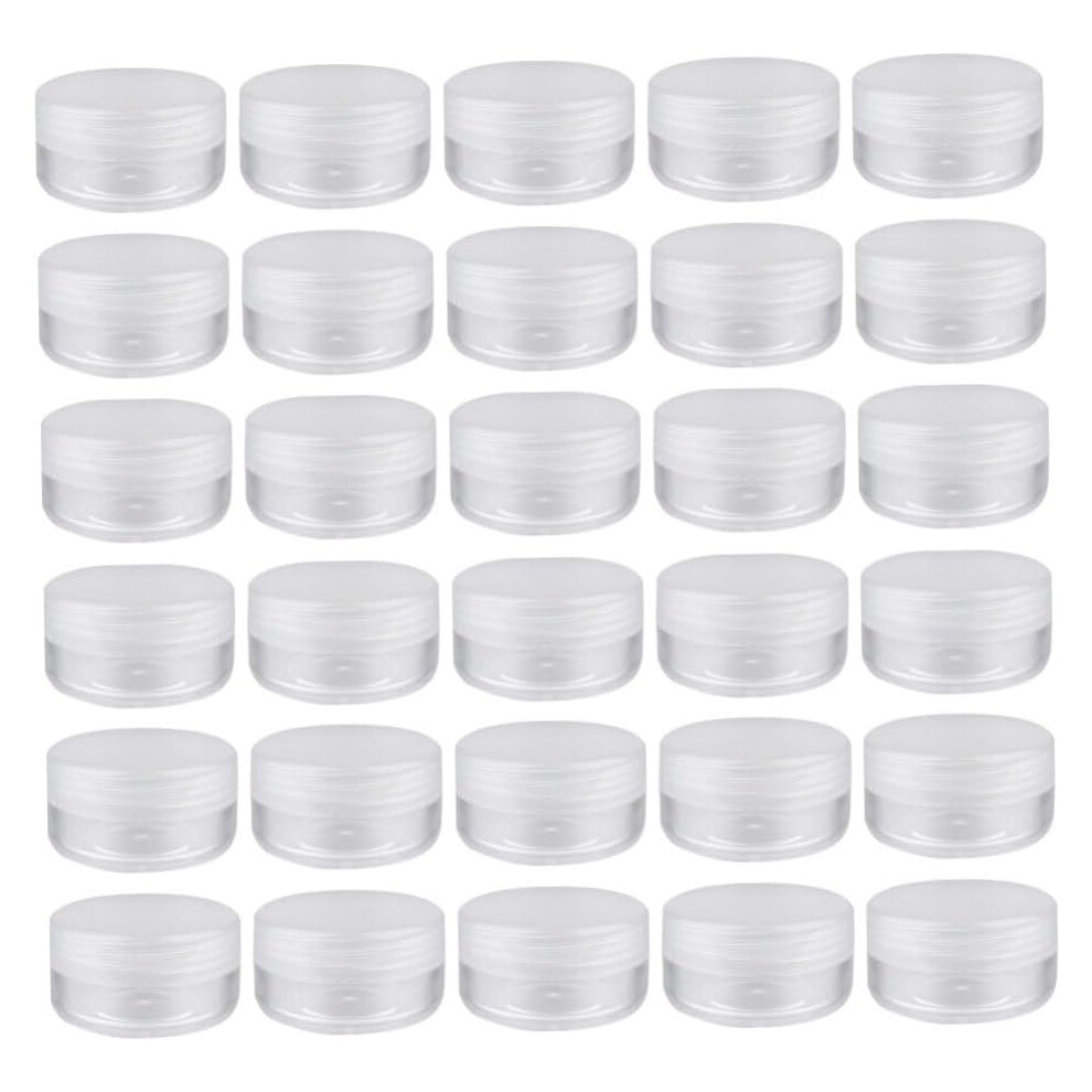 Hkhbjs 50Pcs Makeup Travel Bag Mini Storage Boxes Small Sample Bottles Leakproof Cosmetic Case Portable Toiletry Pouches