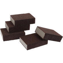 Multifunktions-Spülschwamm-Set, 5-teilig, Nano-Carborundum, inklusive Scheuerbürste