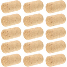 50 Stück 39x21mm Korken aus Weichholz für kleine Flaschen, auslaufsichere Weinflaschenkorken