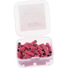 50pcs Mini Sanding Bands Manicure Nail Buffing Block Professional Nail Drill Bits Shiner Buffer Block